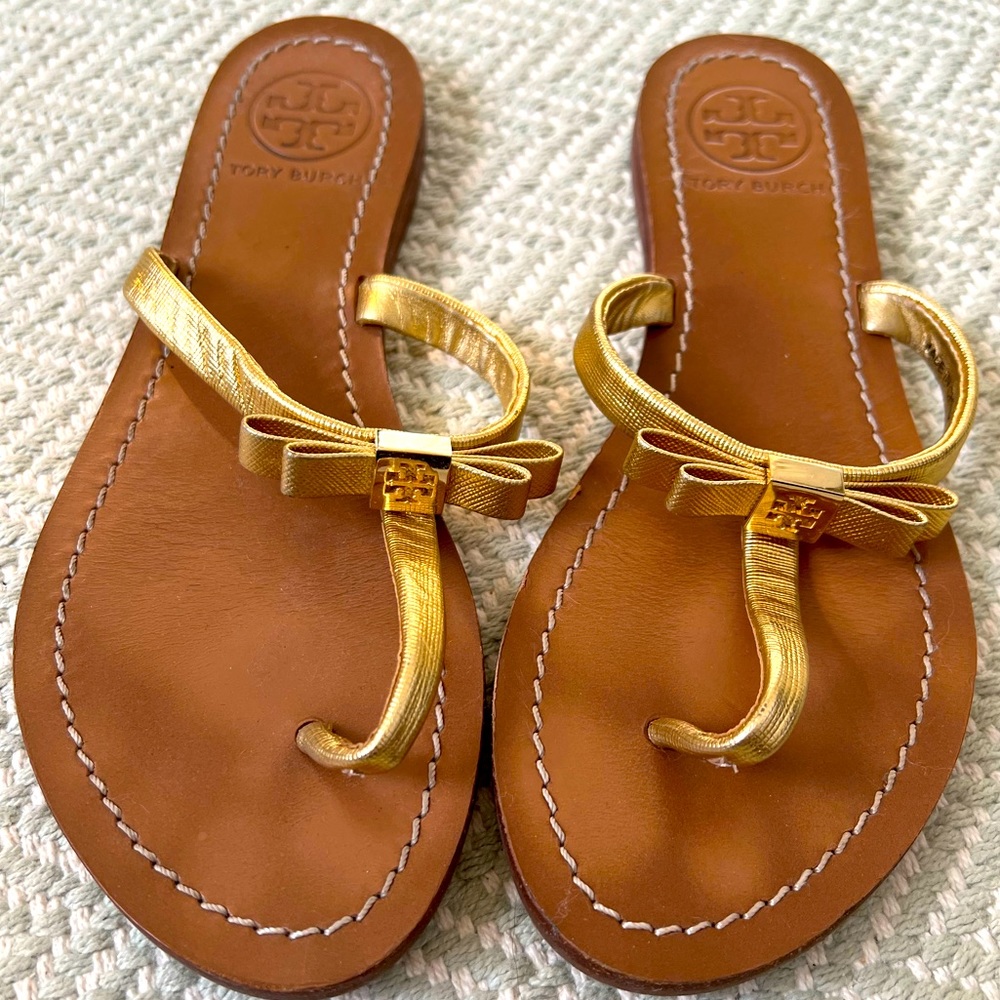 Tory Burch bow sandal